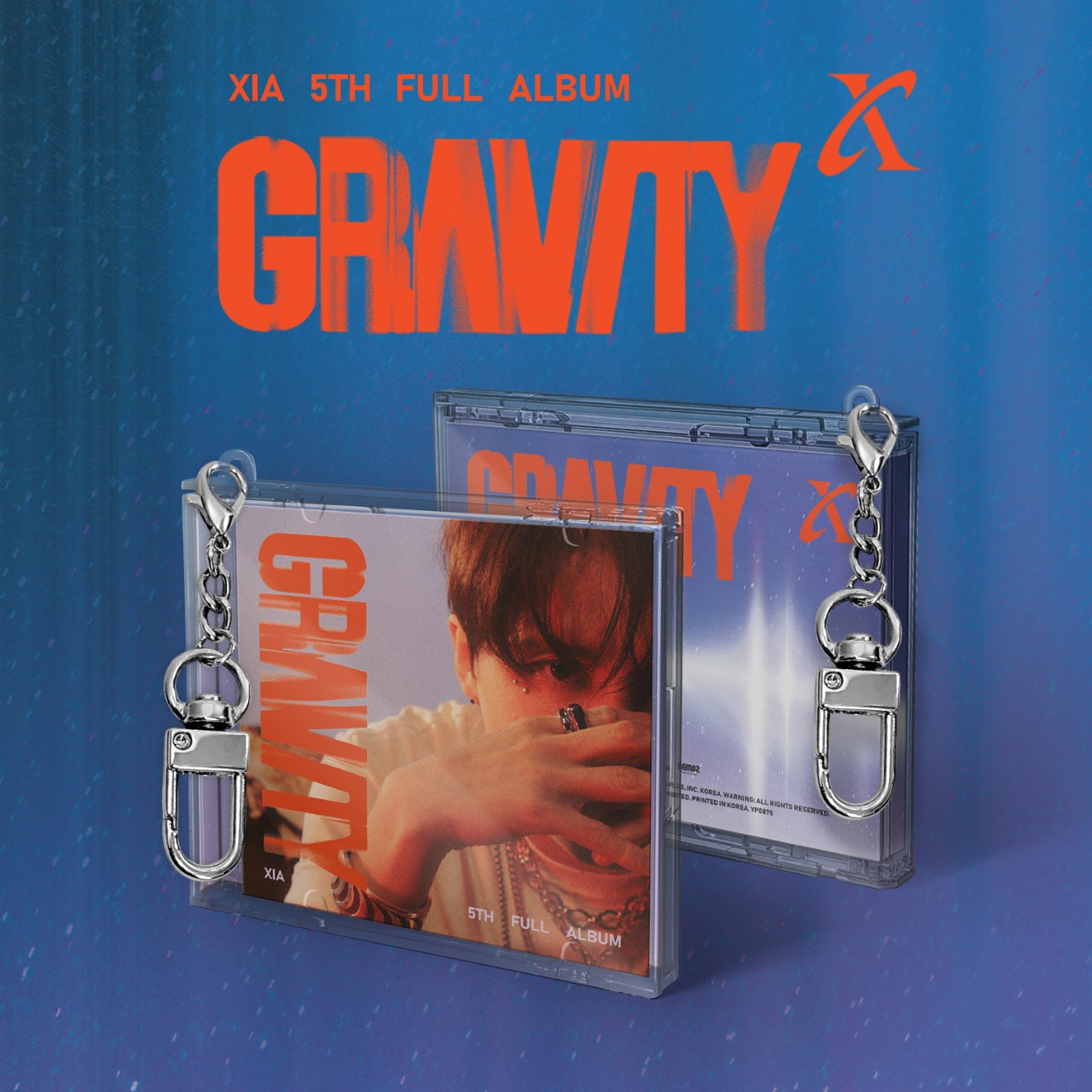 ジュンス XIA 第5集正規アルバム GRAVITY KEY RING ver. 発売開始
